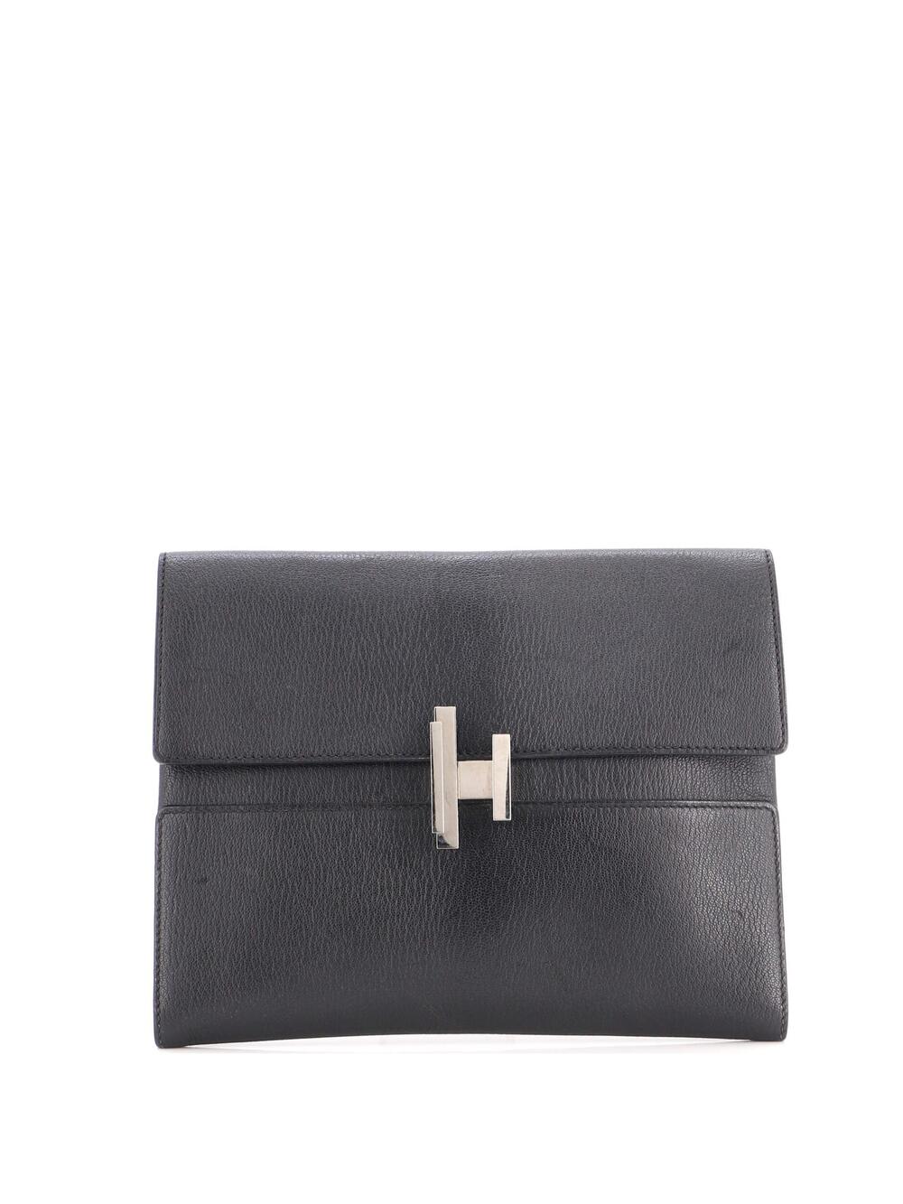 Hermes Cinhetic Clutch Chevre Mysore #377556H23B